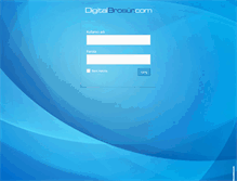 Tablet Screenshot of digitalbrosur.com